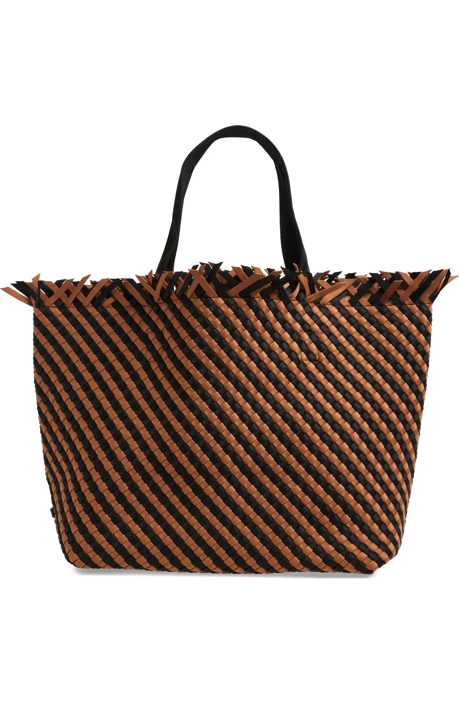 NAGHEDI Large Havana Woven Tote | Nordstrom | Nordstrom