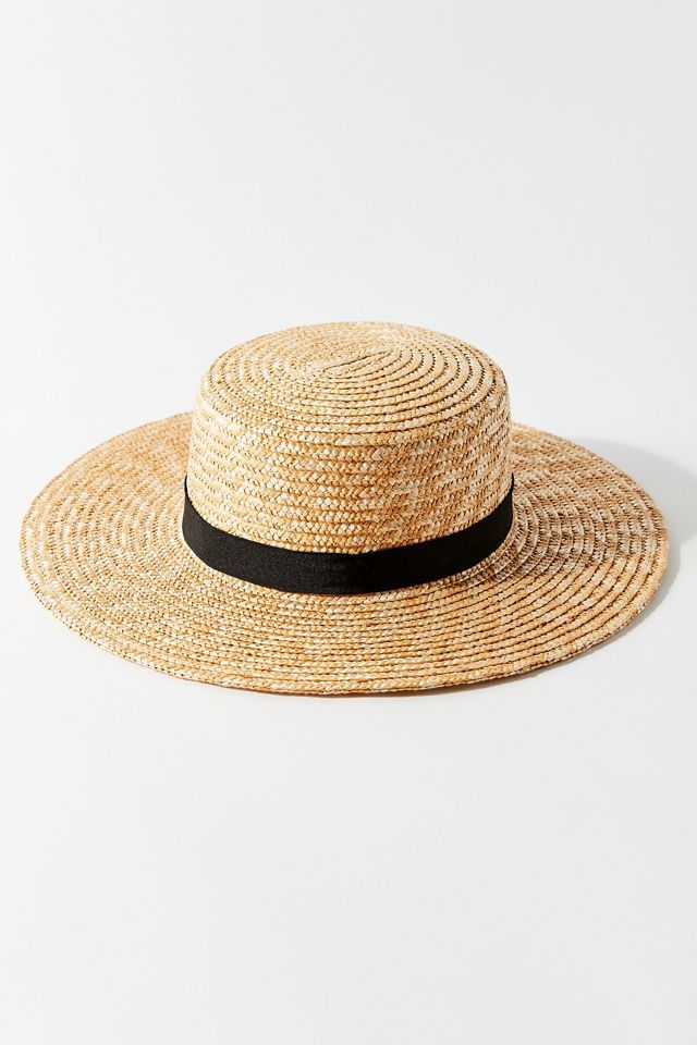 UO Straw Boater Hat | Urban Outfitters (US and RoW)