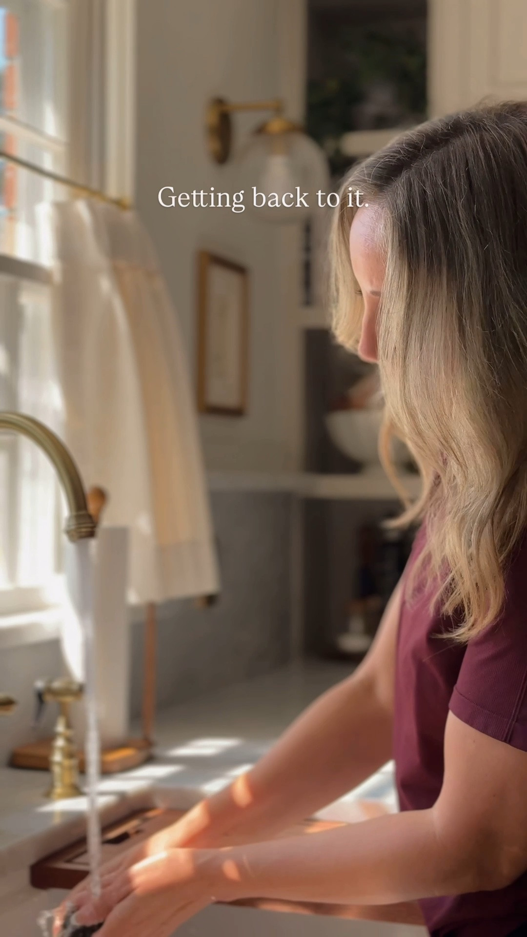 Getting back to the little routines that make home feel like home again. 🤍

So much of our everyday life happens right here in the kitchen, and one of my favorite things about this space is that we designed it to be as functional as it is beautiful.

I linked some of the kitchen details and everyday pieces you see in this video — including our workstation sink, faucet and a few of the things we use all the time.

Because sometimes getting back into a rhythm really does start with the ordinary things.

#LTKdayinmylife #LTKHome #LTKvlog