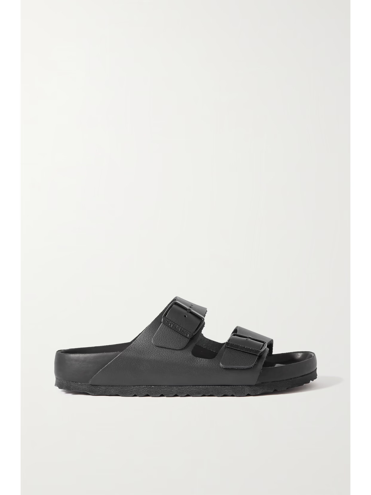Birkenstock - Arizona Leather Sandals - Black | NET-A-PORTER (US)