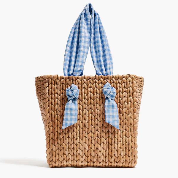 Petite Isla Bahia Gingham Cornflower Blue | Pamela Munson