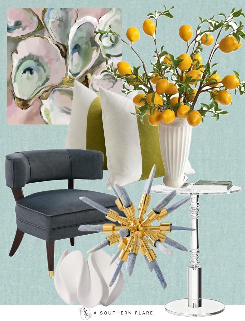 Blue and White Handpainted Ceramic Ginger Jar with Lid Ancient Chinese Oriental Style Multi Purpo... | Amazon (US)