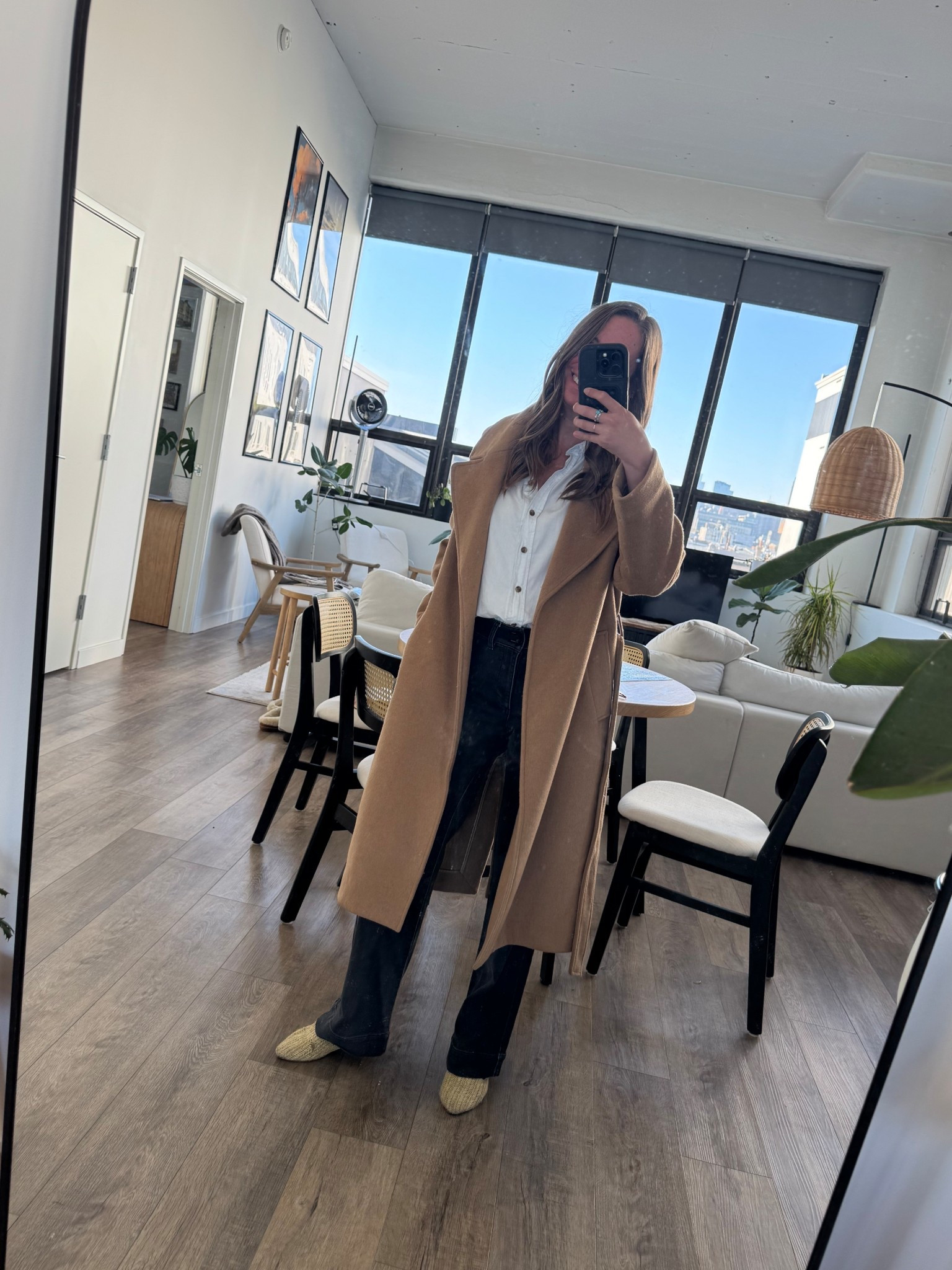 The perfect coat to transition from winter to spring! And I love these jeans! 

#LTKWorkwear #LTKPetite #LTKSaleAlert