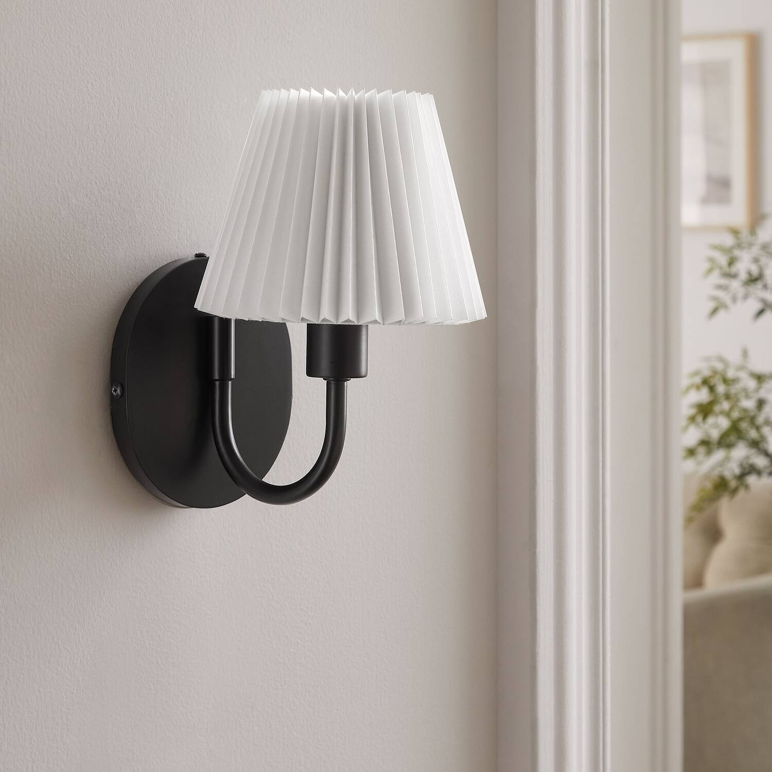 Wave Wall Sconce by Modway - Black | Best Buy U.S.