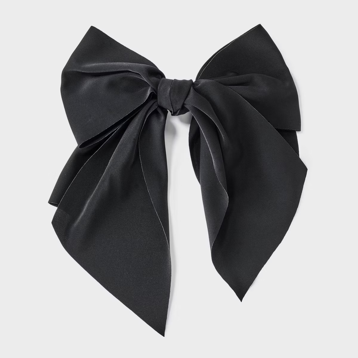 Floral Bow Hair Barrette - Wild Fable™ Black | Target