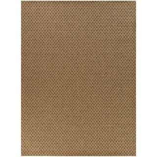 Hampton Bay Taupe 5 ft. x 7 ft. Solid Indoor/Outdoor Area Rug 3102401 - The Home Depot | The Home Depot