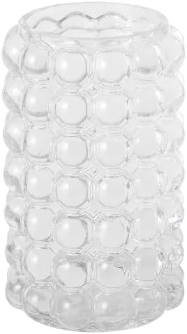Glass Bubble Vase, Clear Glass Vase for Flowers, Tall Flower Vases for Bouquet, Cute Modern Vases... | Amazon (US)