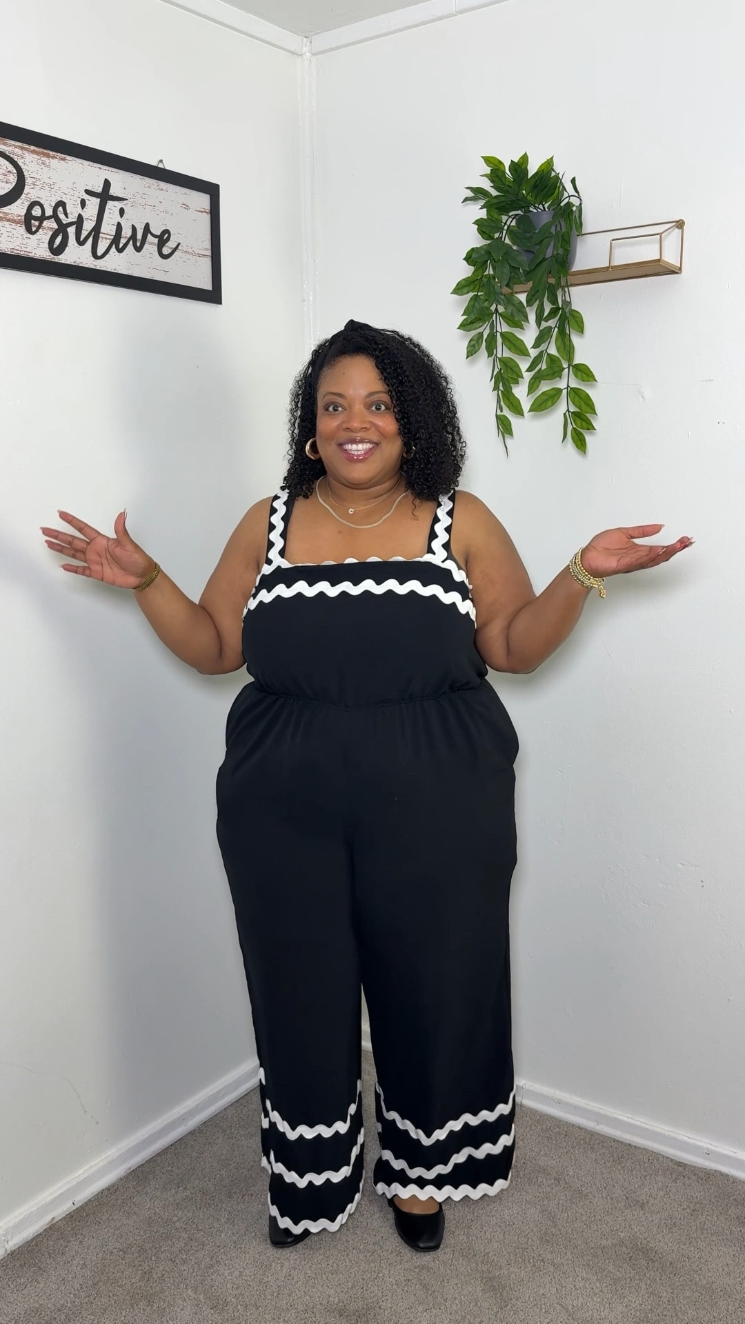 GRWM

Something about a black and white moment just does it for me. I wore this jumpsuit from @CatoFashions to work yesterday and got so many compliment. 

#LTKFindsUnder50 #LTKPlusSize #LTKSummerEdit