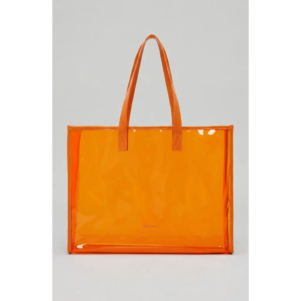 Thirty Years Jelly Clear Carryall in Orange at Nordstrom | Nordstrom