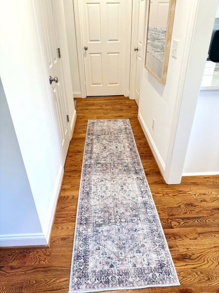 Hallway runner on sale! / 2’2”x 8’ / Color: light grey/blue
•We have the same rug (same color) in our master bathroom

Rugs, target, home decor 

#LTKfindsunder100 #LTKsalealert #LTKhome