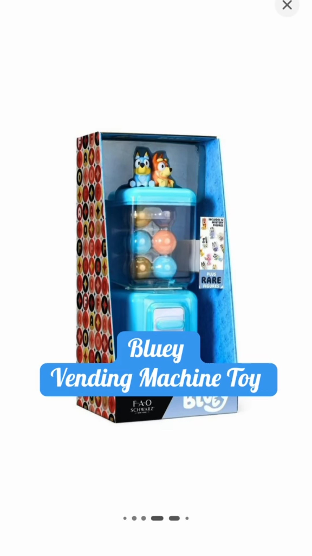 The cutest toy find! How fun is this bluey vending machine. Would make for the perfect Christmas gift. 
