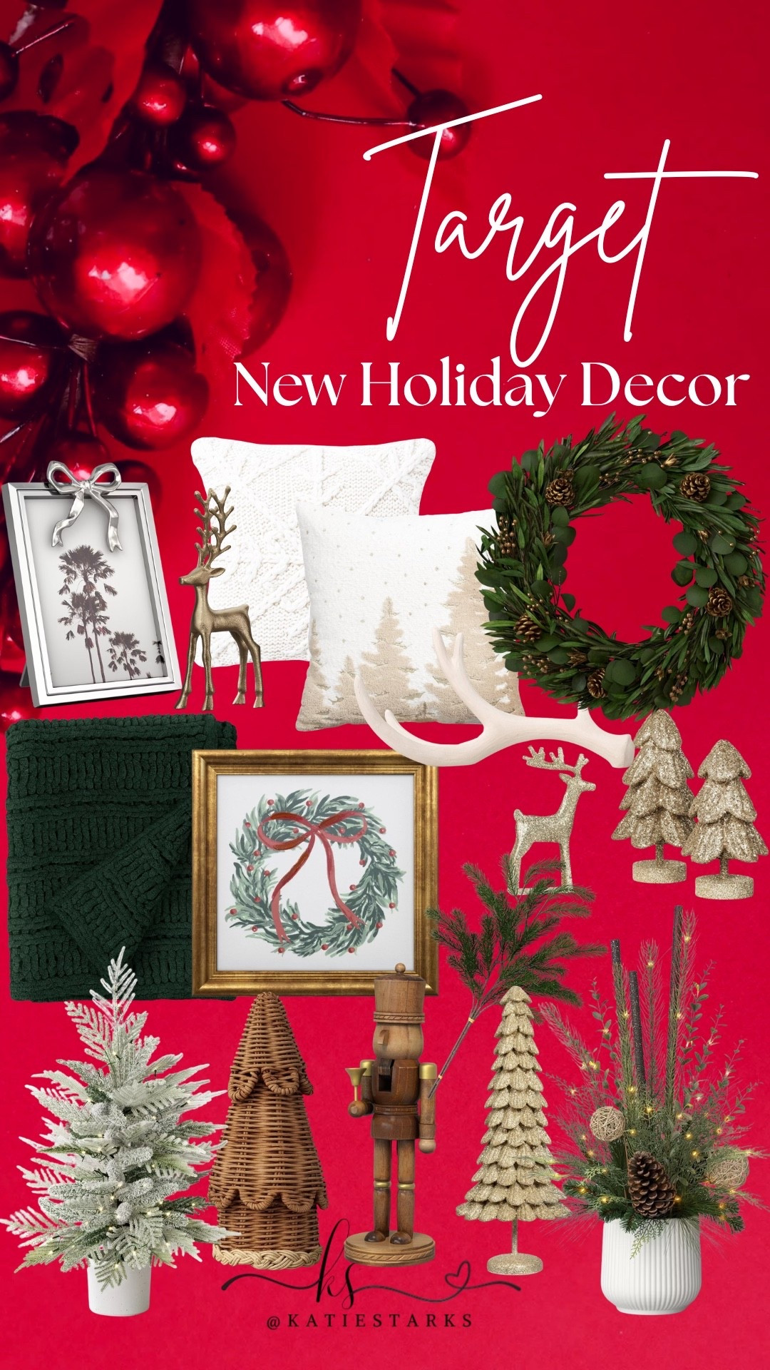 New holiday decor at @Target  - love!