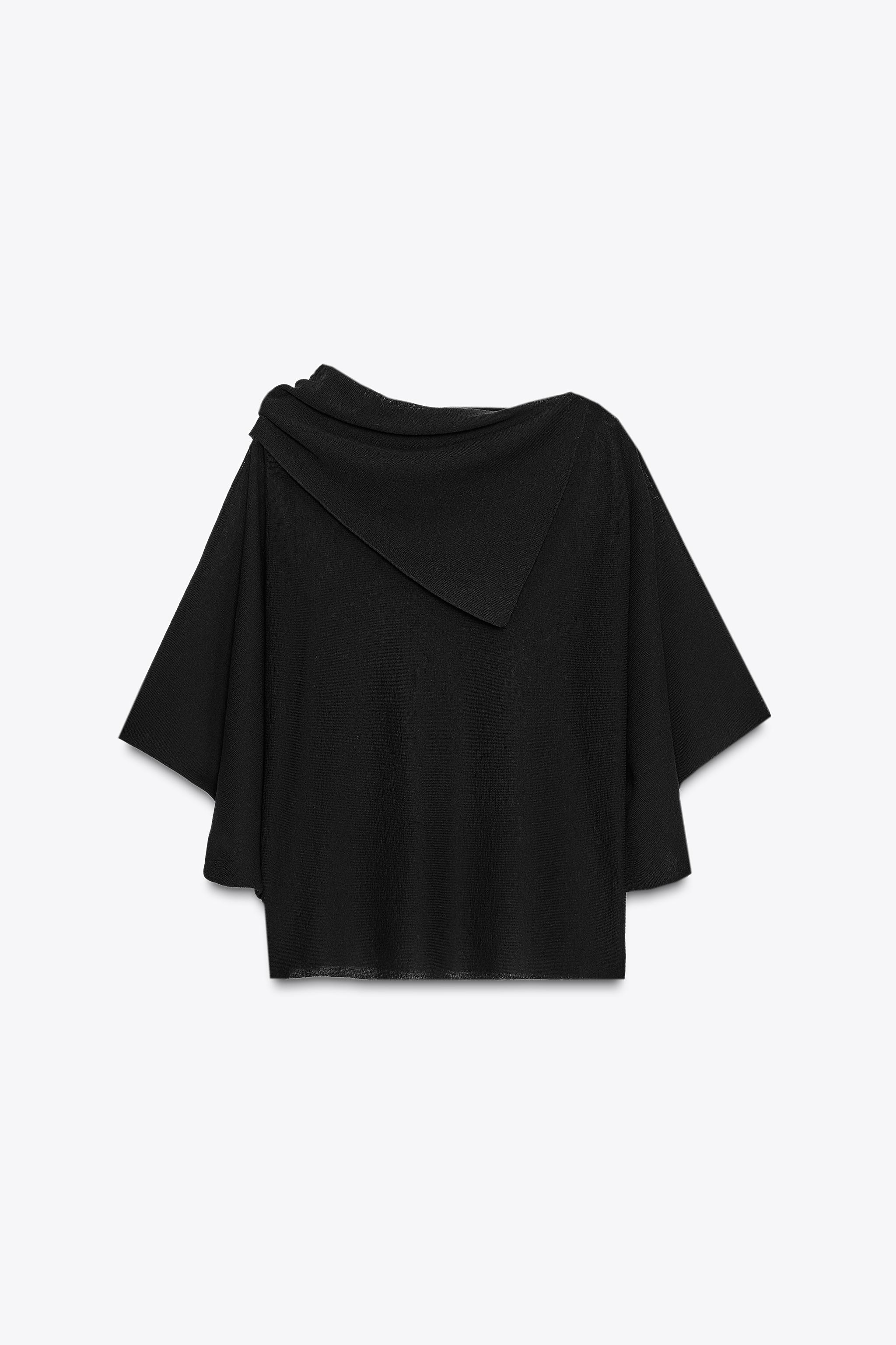 PLAIN KNIT LAYERED TOP | Zara UK