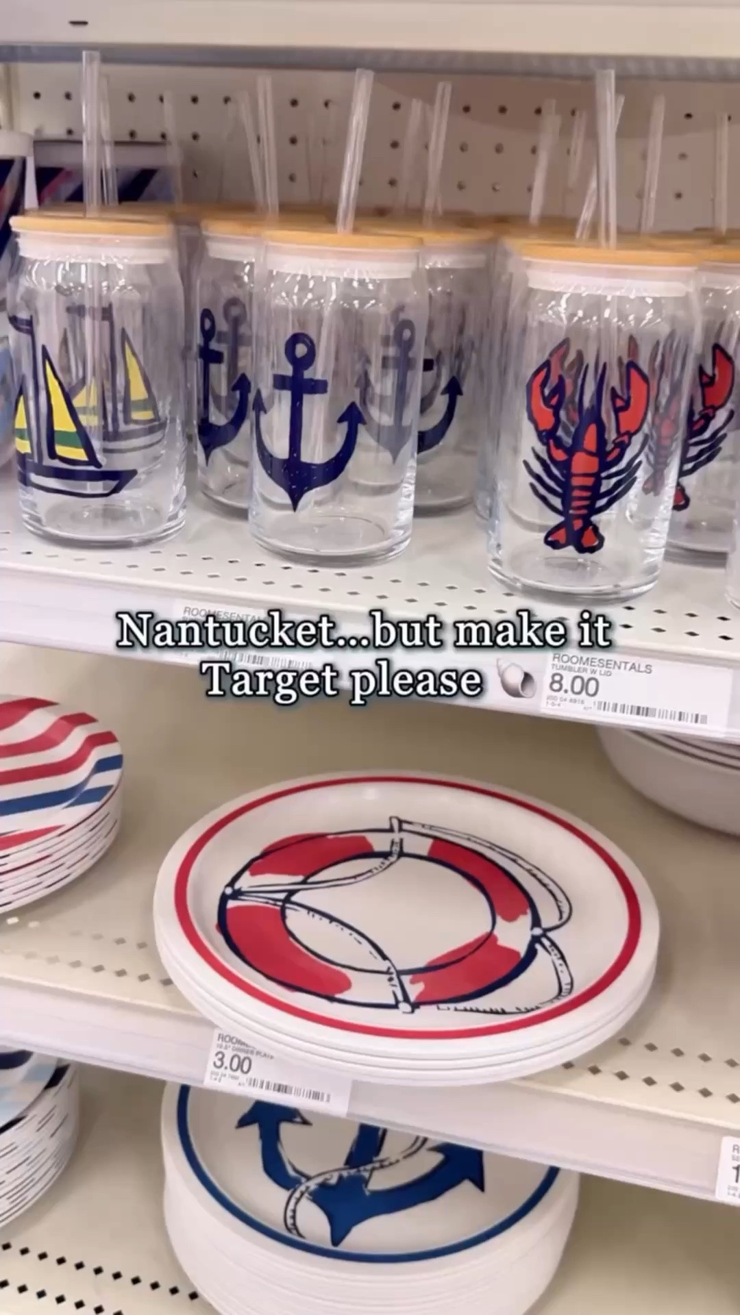 Favorite finds, that will have you feeling like you’re in Nantucket, wherever you are 🌊🦀☀️

#targetfinds #targetcoastalera #targethomefinds #targethome #targetsummer

#LTKvlog #LTKHome #LTKSeasonal