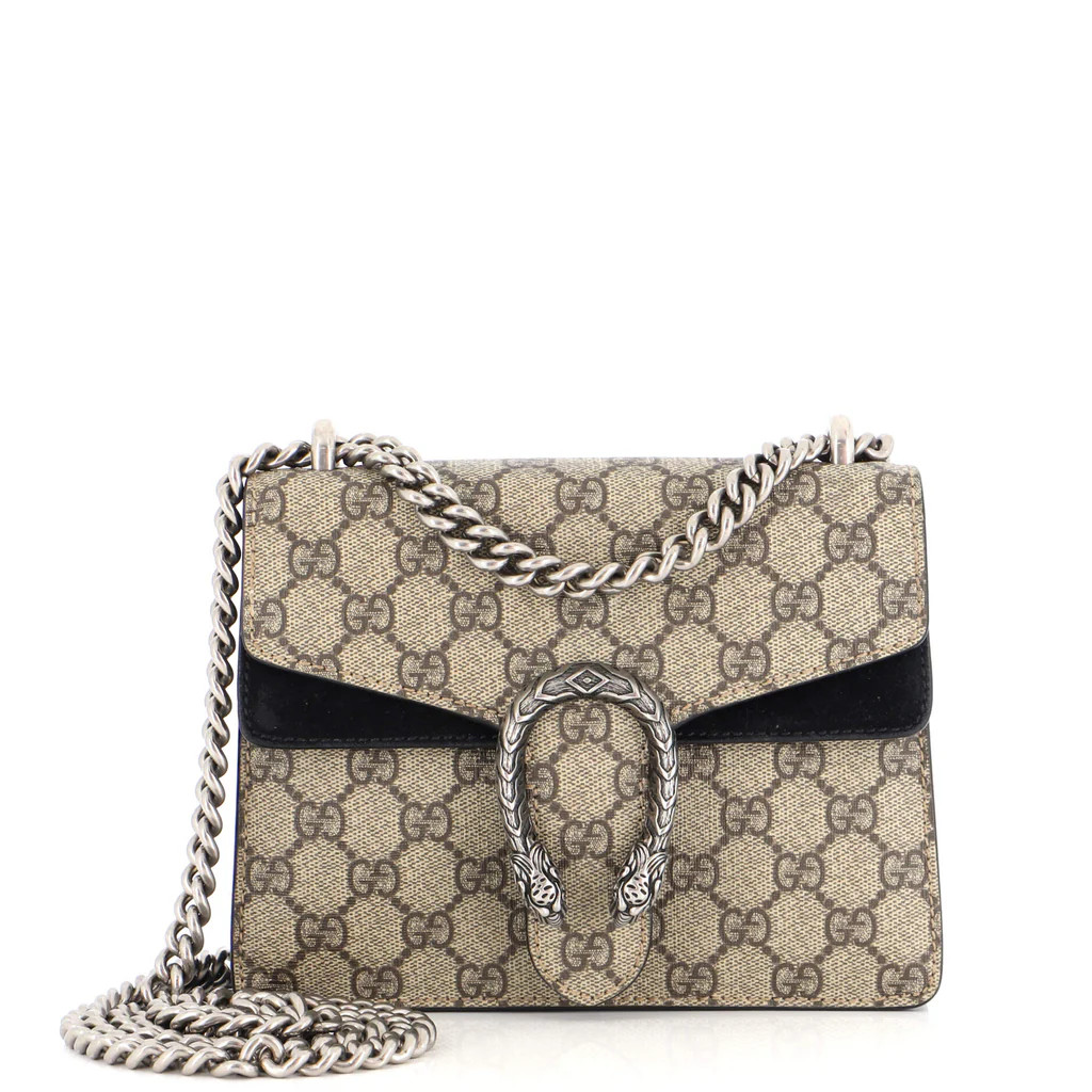 Dionysus Bag GG Coated Canvas Mini | Rebag