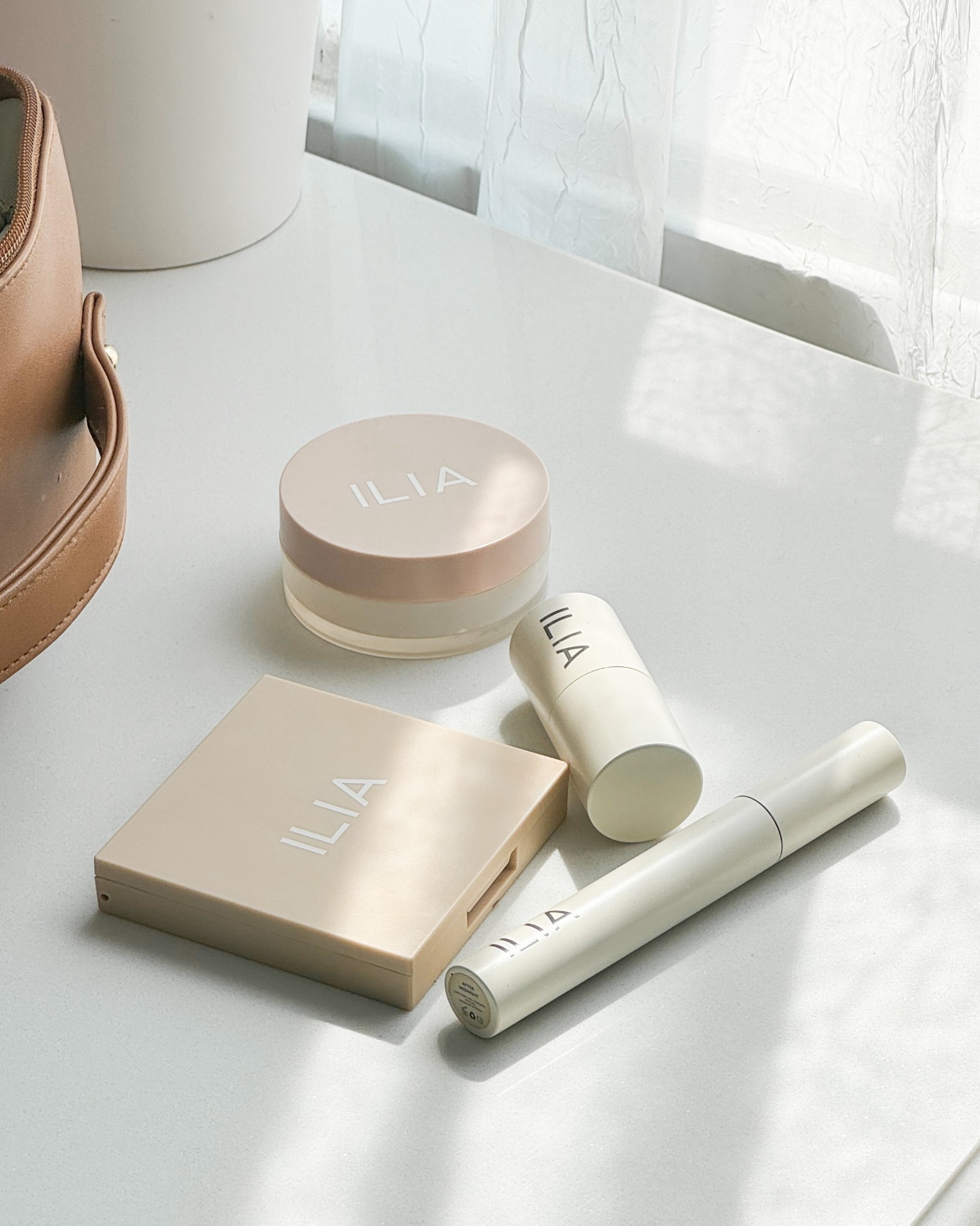 Go to minimalist makeup- Ilia mascara and cheek/lip stick are my  MVPs 

Cleaner makeup, ilia, Sephora, bronzer, setting powderr

#LTKselfcare #LTKFindsUnder50 #LTKBeauty