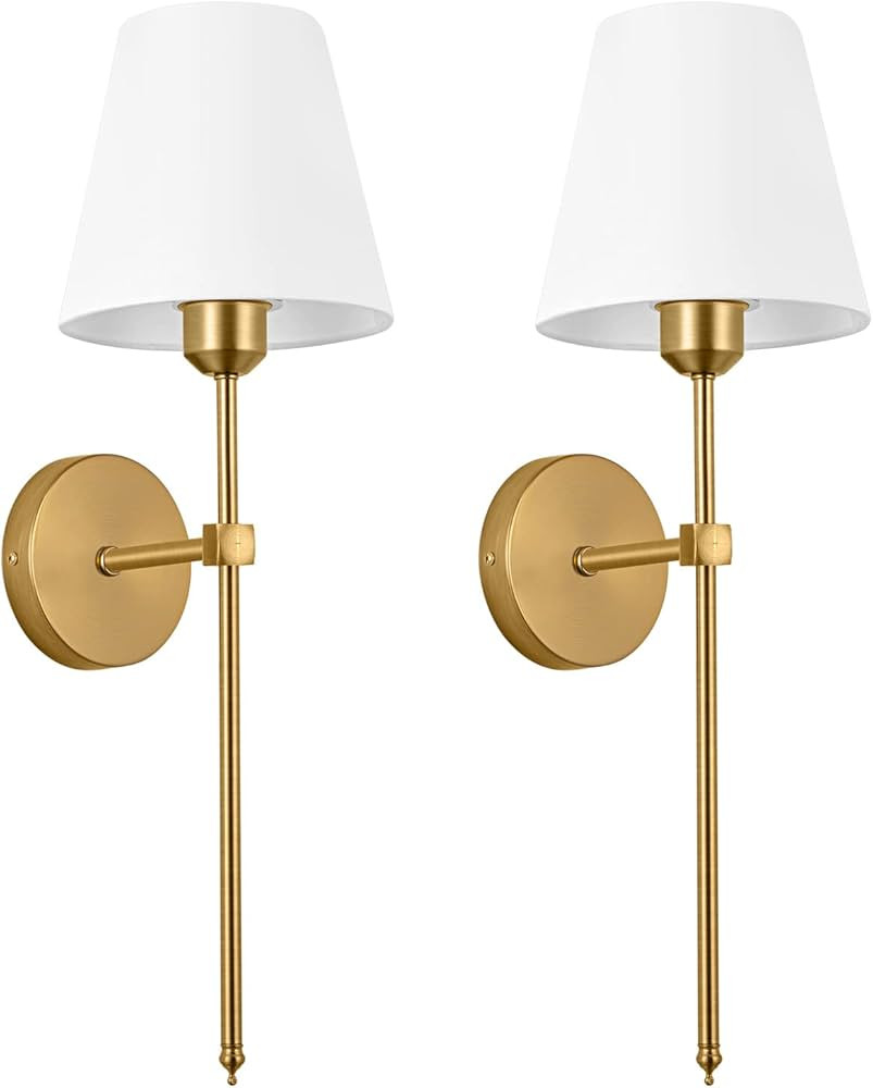 Wall Sconces Battery Operated Wall Lights Set Of 2, No Wiring Required For Installation Sconces,R... | Amazon (US)