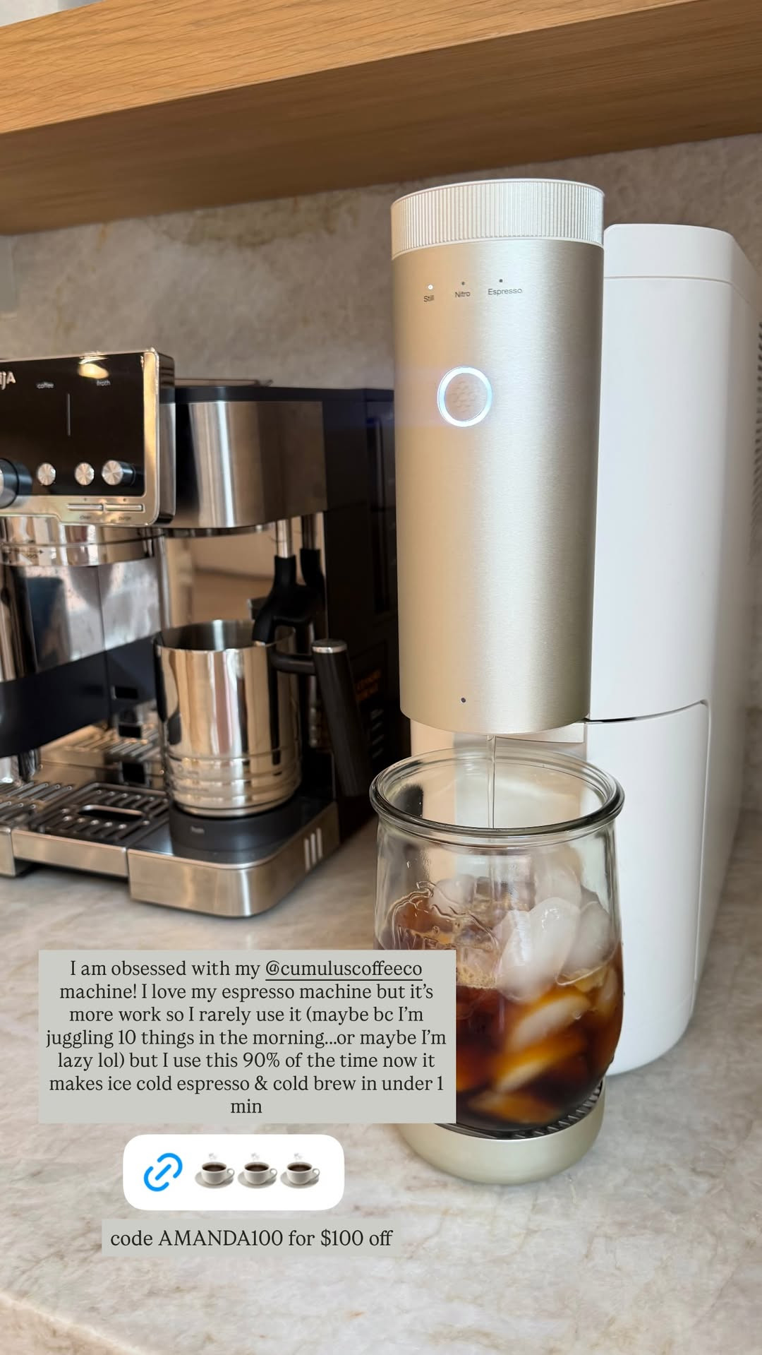 I am obsessed with my coffee machine!  

 #LTKHome