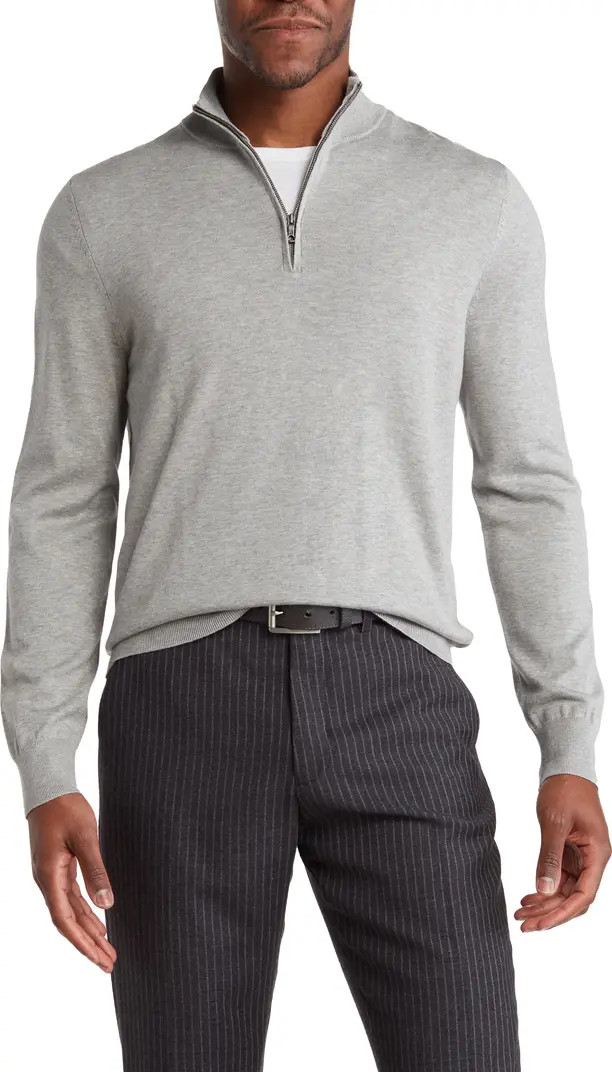Brooks Brothers Half Zip Cotton Pullover | Nordstromrack | Nordstrom Rack