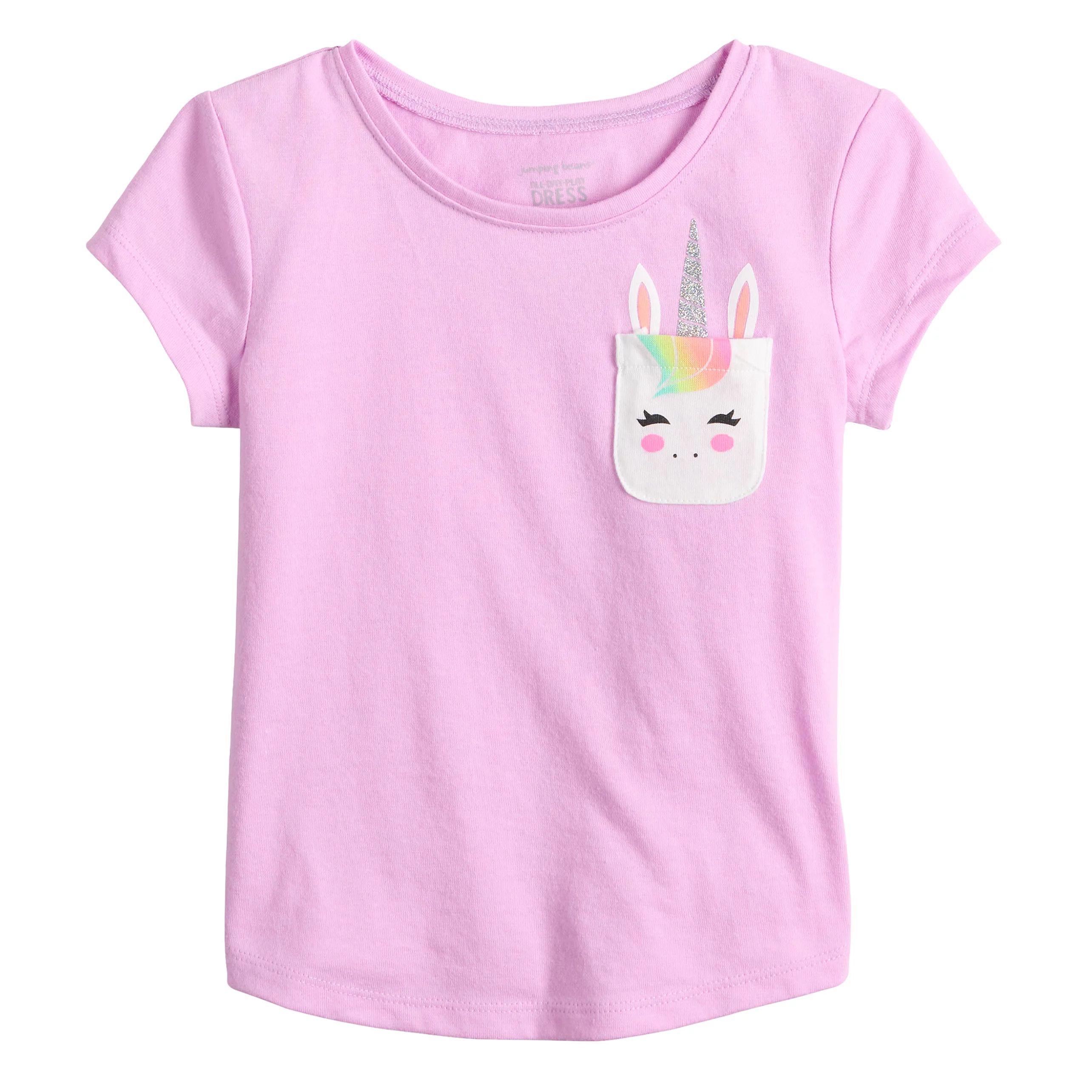 Toddler Girl Jumping Beans® Pocket Tee | Kohls | Kohl's