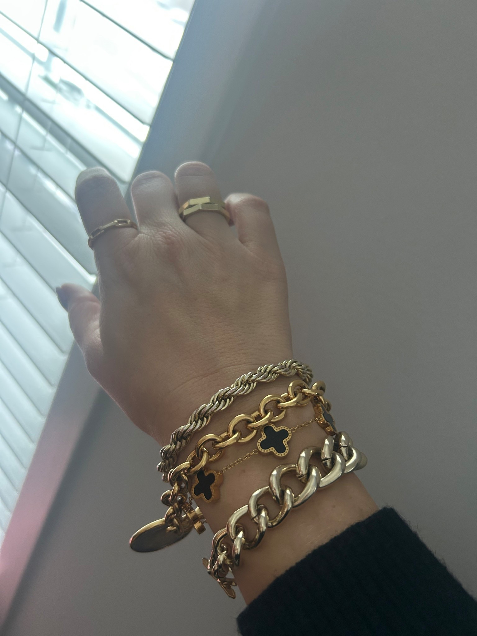 Jewelry of the day. The rings on my ring finger are on major sale! 

#LTKSaleAlert #LTKWorkwear #LTKStyleTip