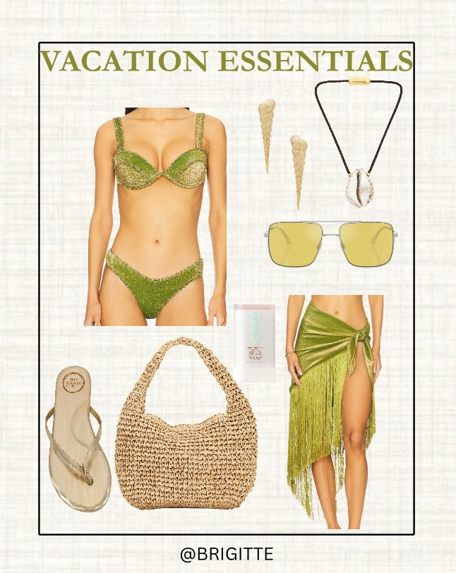 SPRING BREAK VACATION ESSENTIALS ☀️ 🌴 ✈️ 👙 
Spring break essentials I'm loving from Revolve 

#LTKSeasonal #LTKSpringSale