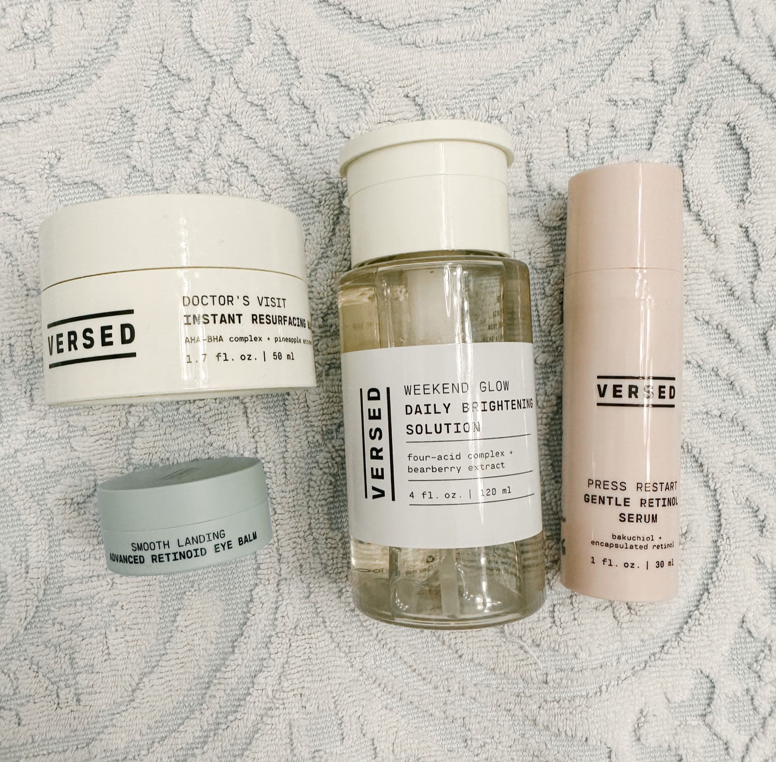 Versed sent me a PR pack and love their mask and retinal eye cream so good. For sure try there products love what they have done for me 

#versed #skincare #retinoleyebalm #resurfacingmask #mask #beauty 

#LTKunder50 #LTKHoliday #LTKbeauty