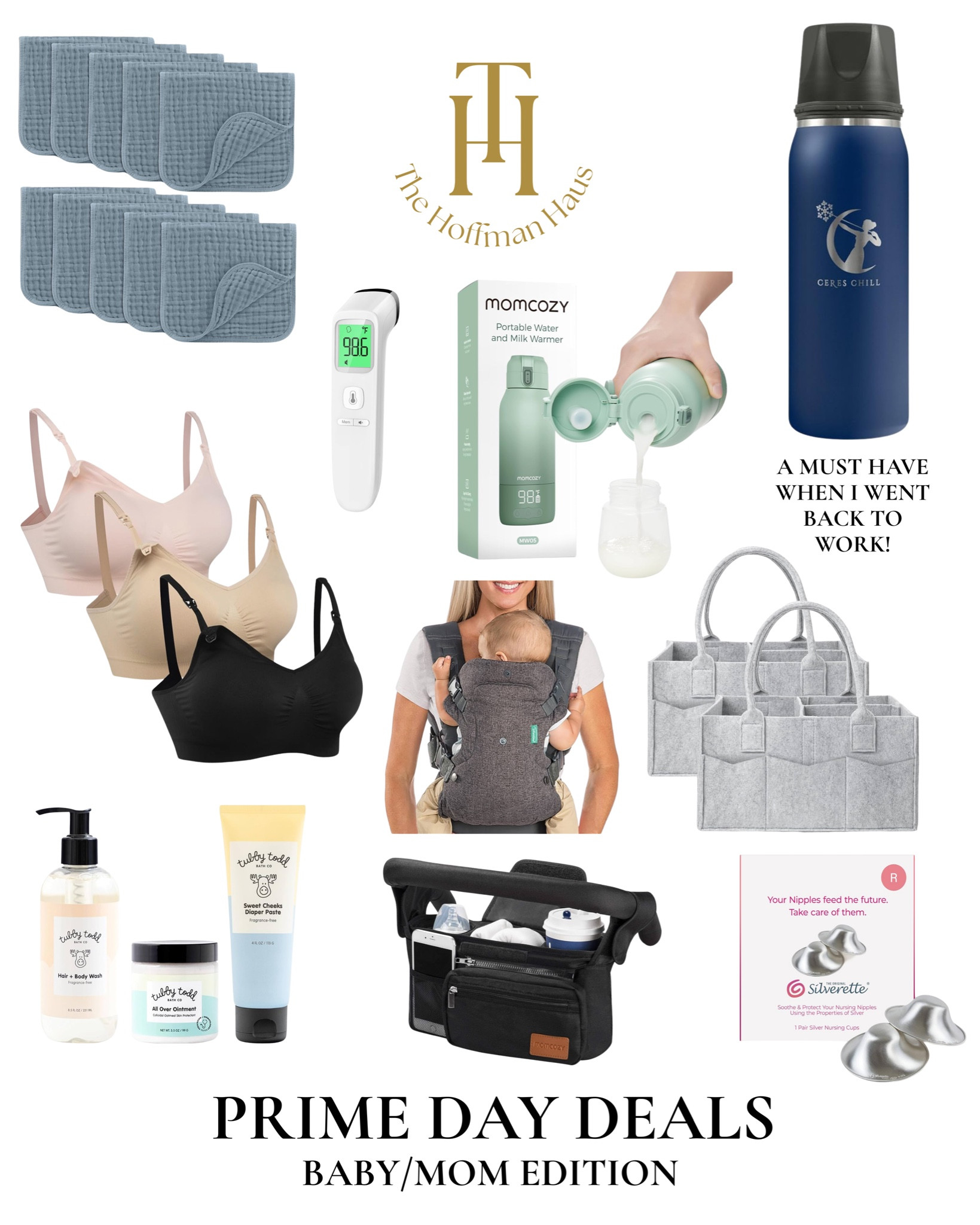Some of my favorite mom/baby finds that we actually use!! • prime day deals • Amazon • maternity • newborn • baby essentials • nursing bra • tubby todd • baby carrier • baby registry 

#LTKkids #LTKbaby #LTKfamily