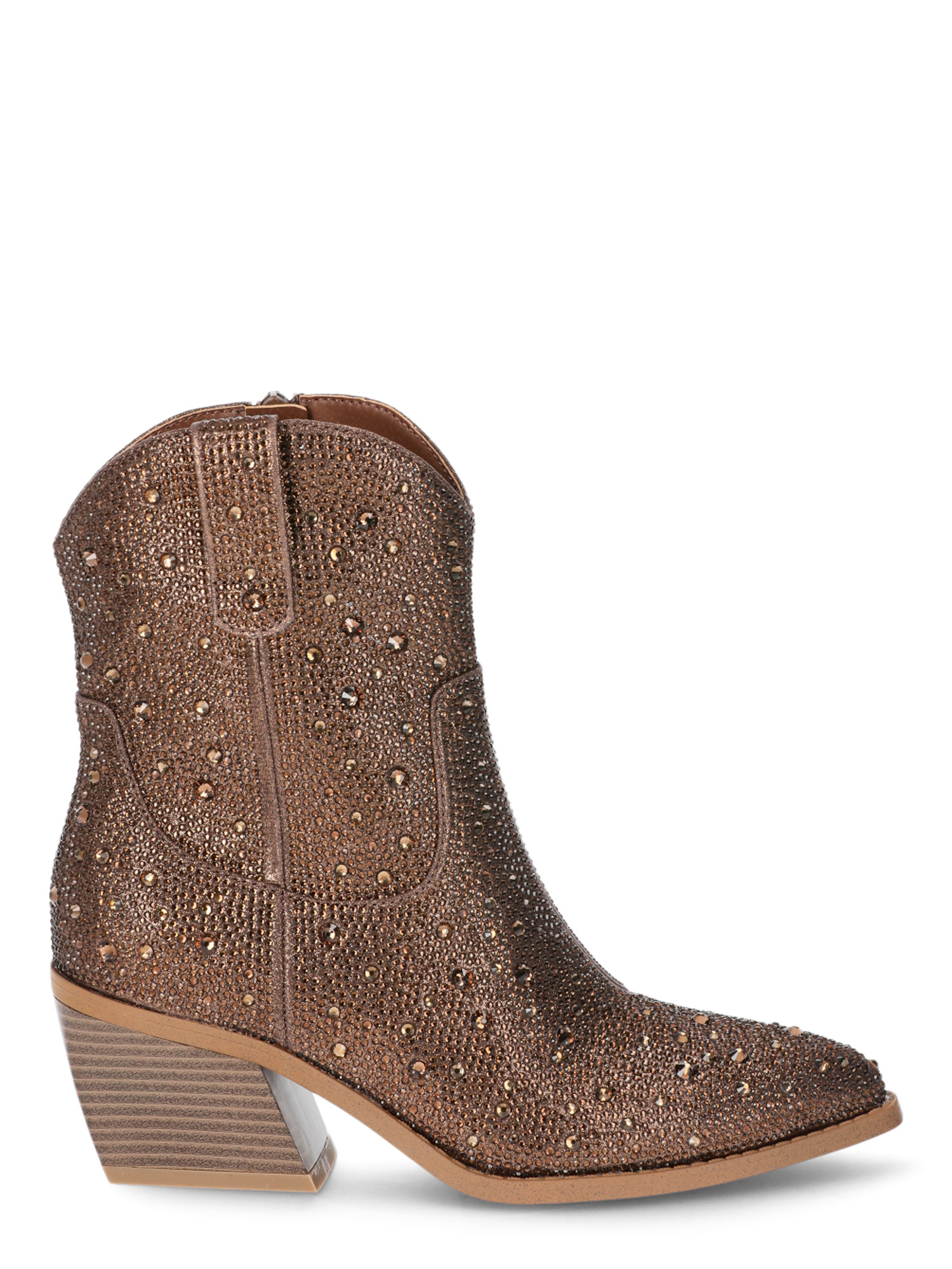 Madden NYC Women's Bling Short Cowboy Boots | Walmart (US)