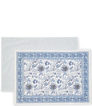Southern Living Blue Agatha Collection Placemats, Set of 2 | Dillard's | Dillard's