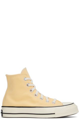 Yellow Chuck 70 Seasonal Color Sneakers | SSENSE
