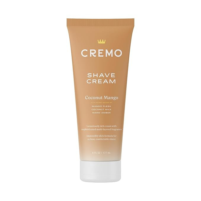 Cremo Women’s Shaving Cream Sensitive Skin, Moisturizing, Coconut Mango, Ultra-Slick Shave Crea... | Amazon (US)