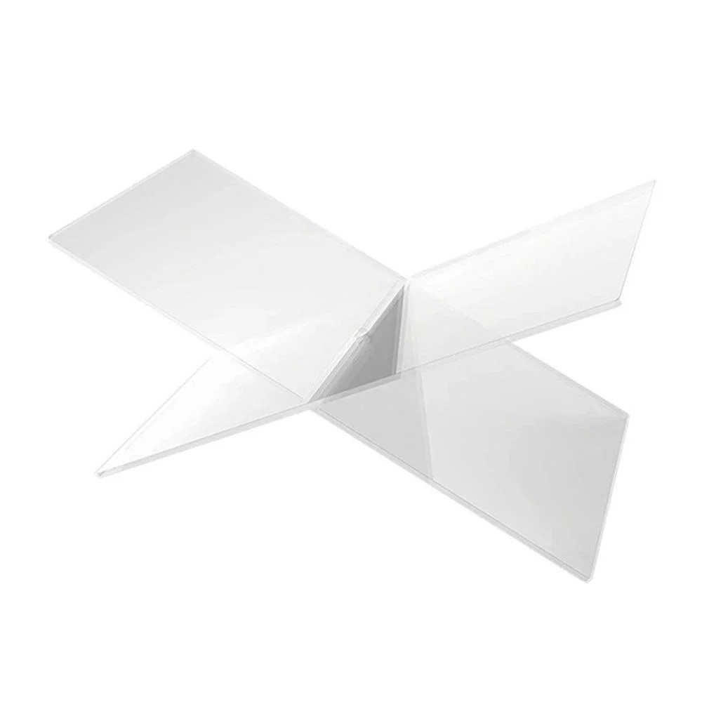 Hemousy Acrylic Book Stand for Reading X Shaped Book Stand for Reading Open Books Book Stand and ... | Walmart (US)