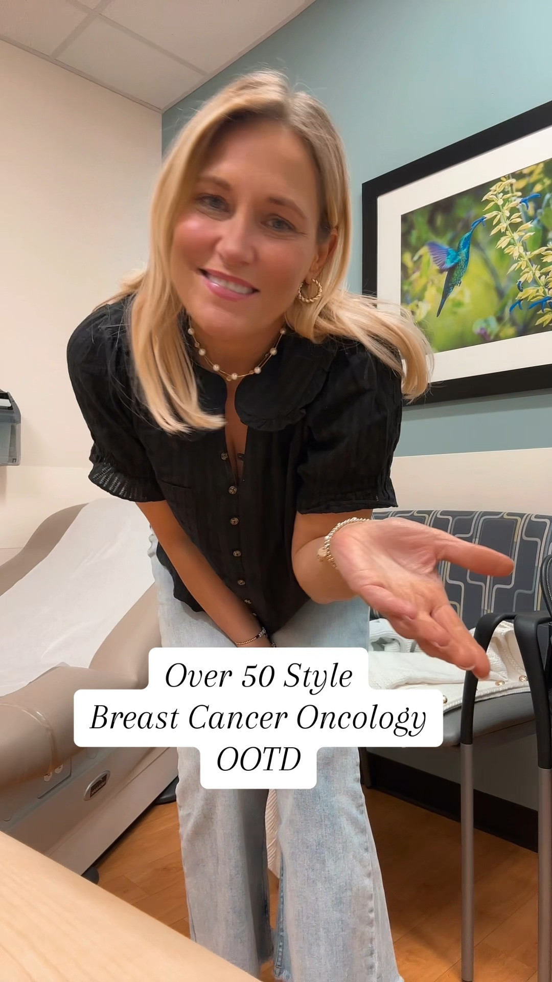 Reminder!!  Get your mammogram and take care of your health. I am size medium in top, size 8 in jacket and 30 in jeans! 

#LTKVideo #LTKover40 #LTKmidsize