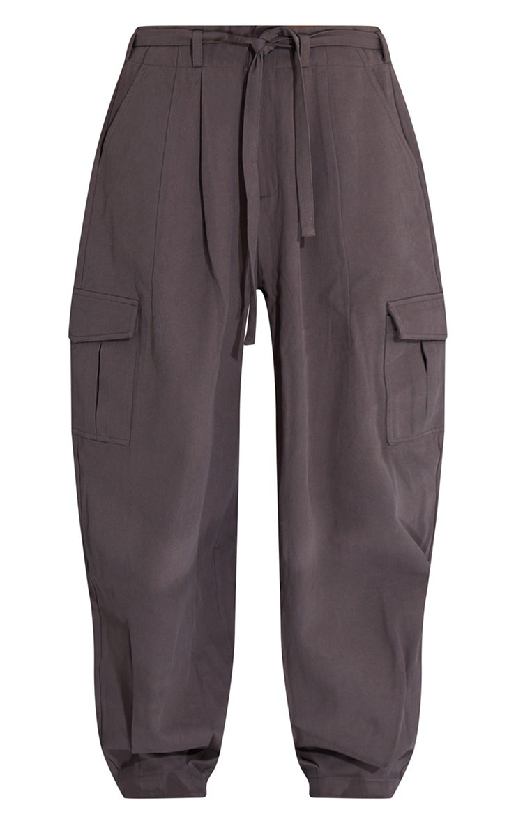 Grey Baggy Low Rise 90’s Cargo Pants | PrettyLittleThing US
