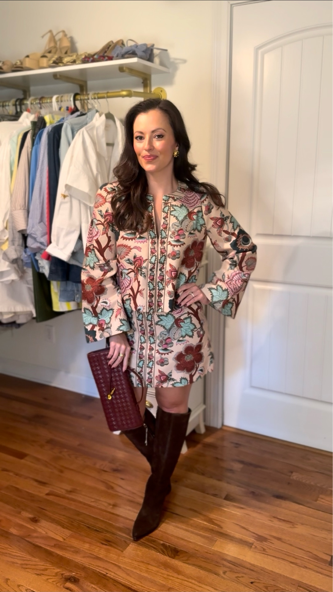 Fall floral matching set - skirt and top
The most adorable fall colors & print! I love how versatile a set is to mix & match for completely different looks!
Top - small
Skirt - medium 
Boots - 7 (size up 1/2 size if in between)

Fall travel outfit - fall outfit - date night outfit - Nashville outfit 

#LTKStyleTip #LTKSeasonal #LTKTravel