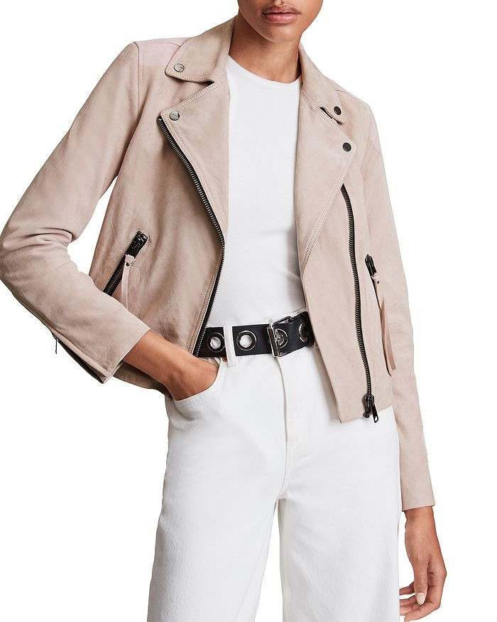 ALLSAINTS Dalby Suede Biker Jacket Women - Bloomingdale's | Bloomingdale's (US)
