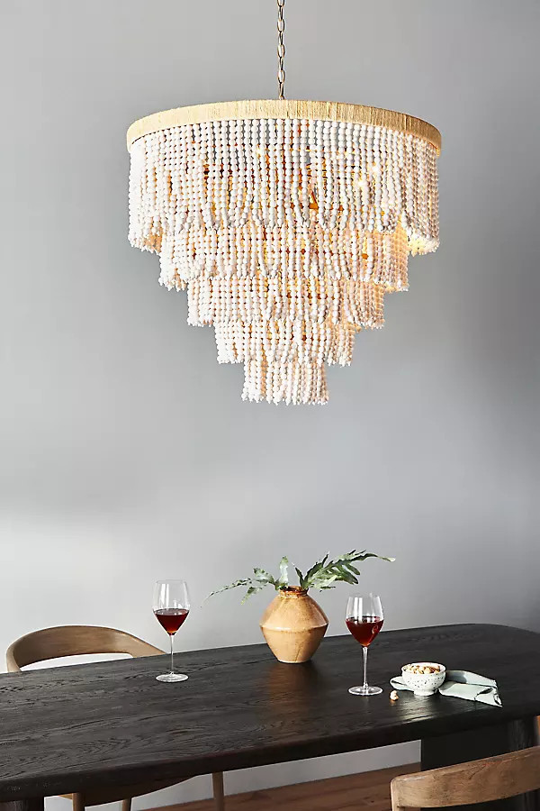 Waterfall Beaded Chandelier | Anthropologie (US)