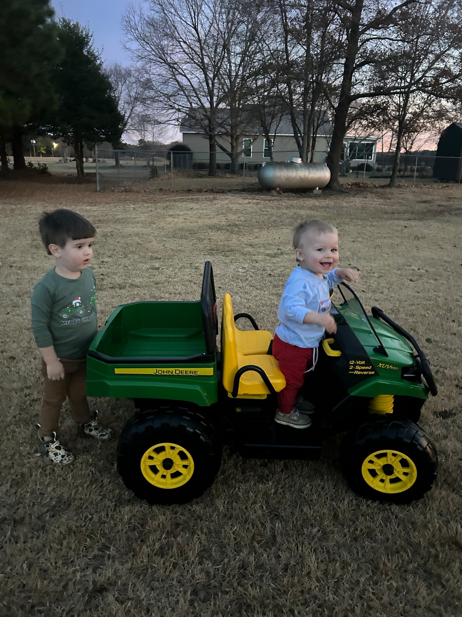 Looking for something fun to keep those littles entertained outside?! This John Deere gator is the perfect gift for playing!! Our boys love their gator and love to put stuff in the trunk! Their imaginations are so sweet!! 

#LTKKids #LTKdayinmylife #LTKmomlife