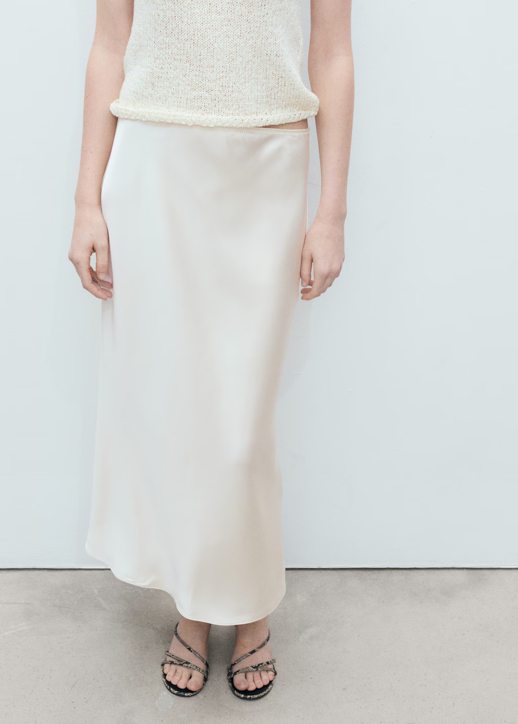 Midi satin skirt - Women | MNG Australia | Mango (US/MX/AU)