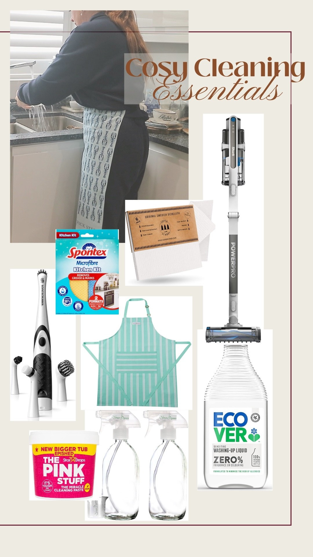 Soft jazz, candlelight, and a freshly cleaned kitchen. 🍂☕️✨ These cosy essentials turn everyday chores into quiet, comforting rituals. 🤎 Watch the Cosy Sunday Reset on YouTube & tap to shop the essentials that bring it to life - https://youtu.be/cmjVzxDxc_k #LTKAutumn

#LTKHome #LTKSeasonal