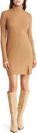Socialite Turtleneck Mini Sweater Dress | Nordstromrack | Nordstrom Rack