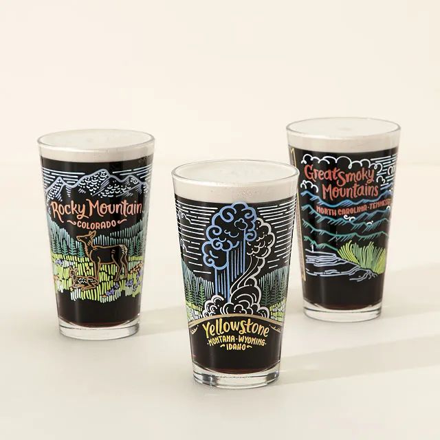 Collect Your National Park Glassware | UncommonGoods