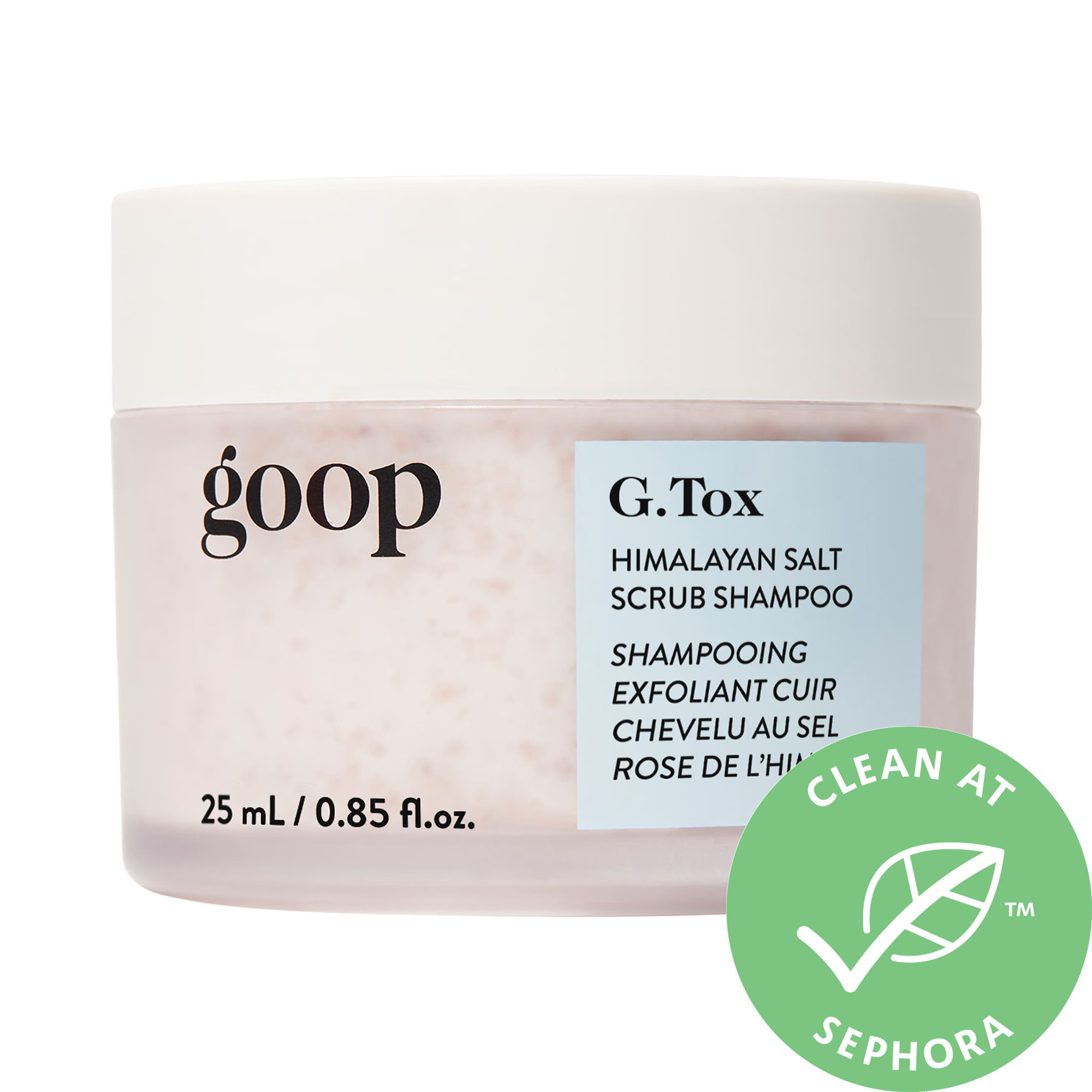 goop Mini G.Tox Himalayan Salt Scalp Scrub Shampoo 0.85 oz/ 25 mL | Sephora (US)