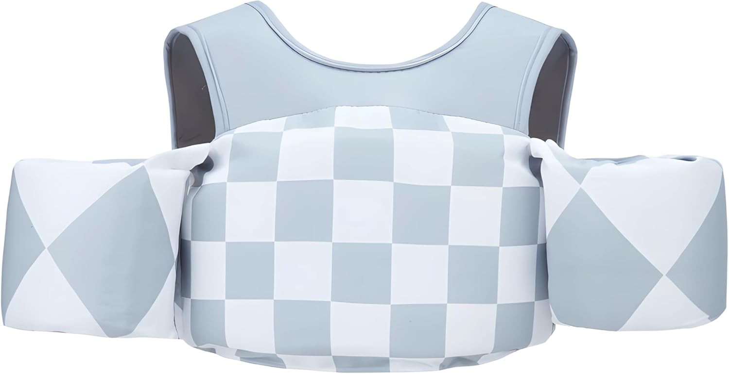 Swim Vest for Kids 30-50 lbs | Toddler Swimming Aid with Shoulder Strap and Water Wings | Cute Sw... | Amazon (US)