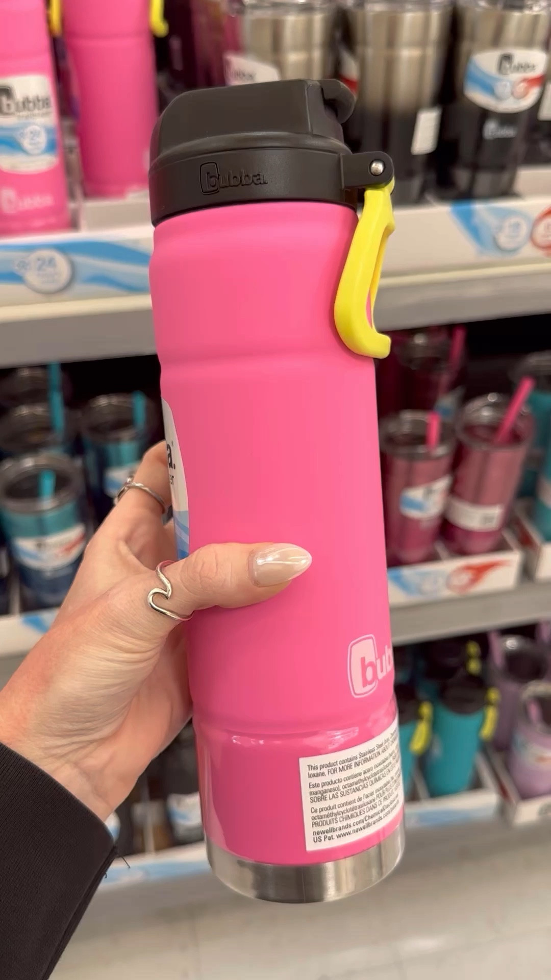 New stainless steel tumbler colors at Walmart.

Walmart find
Neon 

#LTKfindsunder50 #LTKSeasonal #LTKVideo
