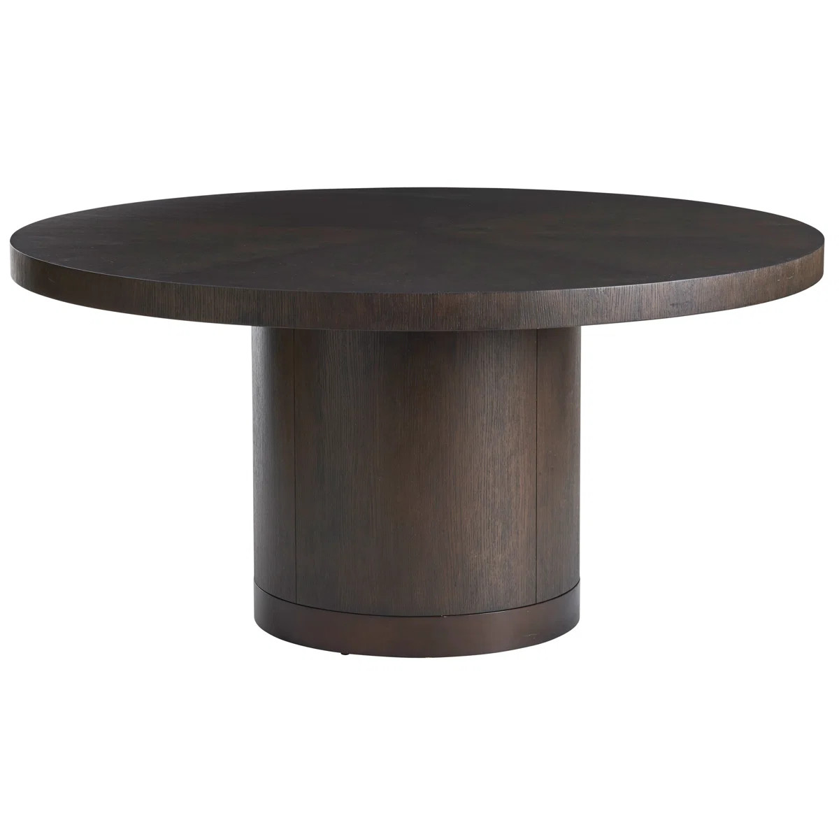 Park City Oak Round Solid Wood Top Dining Table | Wayfair North America