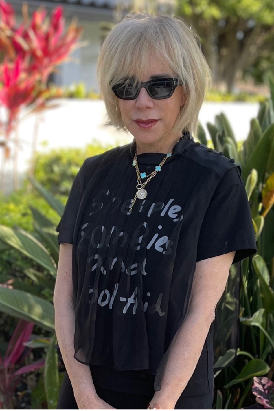 Sacai is known for the best of design. 
Her ready-to-wear spring collection is  creative and unique with her whimsical flared back, mixed patterns, and oddly fashionable mixed lines.
Sacai’s  pieces are appealing to all different ages. Pair with jeans or one of Sacai’s cool skirts. 

#LTKSeasonal #LTKstyletip #LTKFind