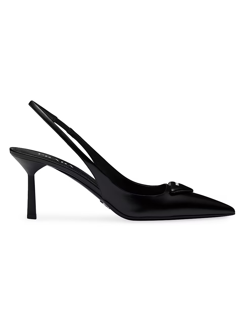 Brushed Leather Slingback Pumps | Saks Fifth Avenue (UK)