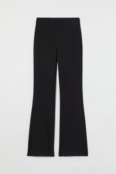 Flared stretch trousers | H&M (UK, MY, IN, SG, PH, TW, HK)